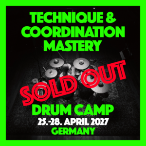 Benny Greb Drum Camp: TECHNIQUE & COORDINATION MASTERY 2027